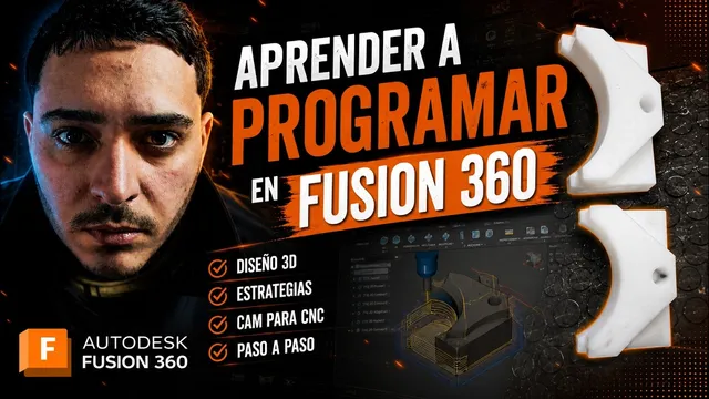 Miniatura del video: Cómo Programar una Pieza de Grilón en Fusion 360 para una Haas VF-4 | CAM Paso a Paso