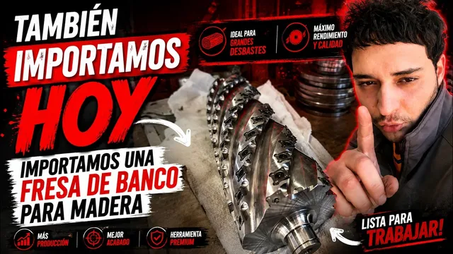 Miniatura del video: ¿La mejor fresa para madera? La importamos y te la mostramos